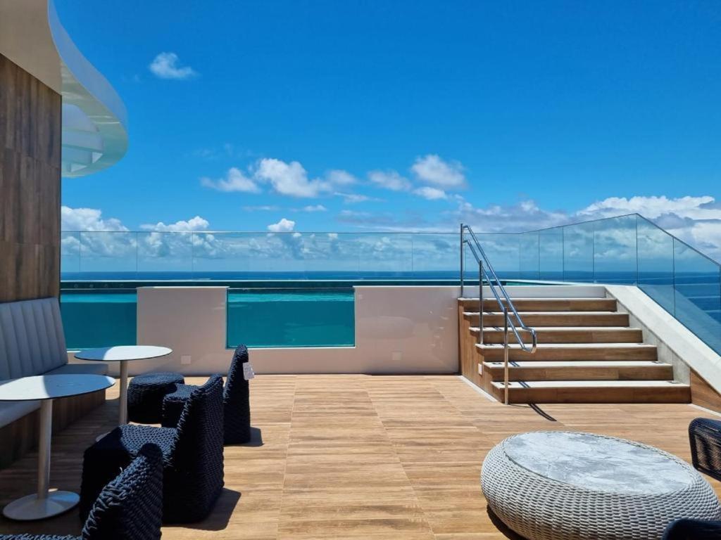 Studio 1Quarto Vista Mar Barra Salvador Ngoại thất bức ảnh